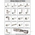 Ce Approved Copper Brass Compression Tube Plumbing Pipe Fitting